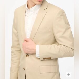 J Crew Factory Thompson Slim Fit Chino Suit Blazer Jacket Men’s 38R NWT